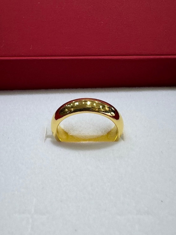 24K 999.9 gold rings
